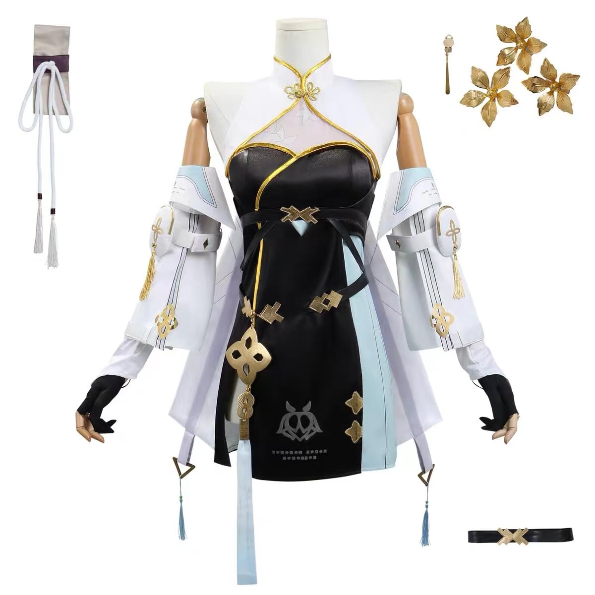【即納フルセット】鳴潮（めいちょう)白芷(ビャクシ) コスプレ衣装+ウィッグ+靴 即納フルセット】鳴潮（めいちょう)白芷(ビャクシ) コスプレ衣装